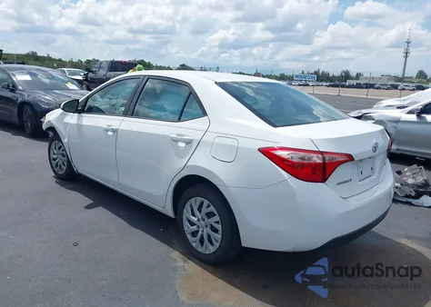 2017 Toyota Corolla Le из США, поврежденный, VIN 5YFBURHE5HP611421